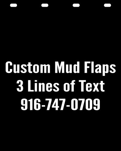 custom mud flaps