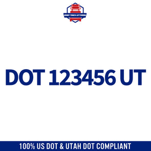 usdot decal utah